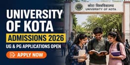University of Kota Begins Admission 2026 27